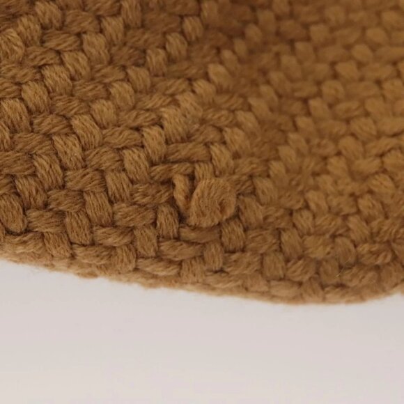 HERMES Blanket Wool 52""-68.5"" Beige Auth bs26877 - Picture 8 of 8